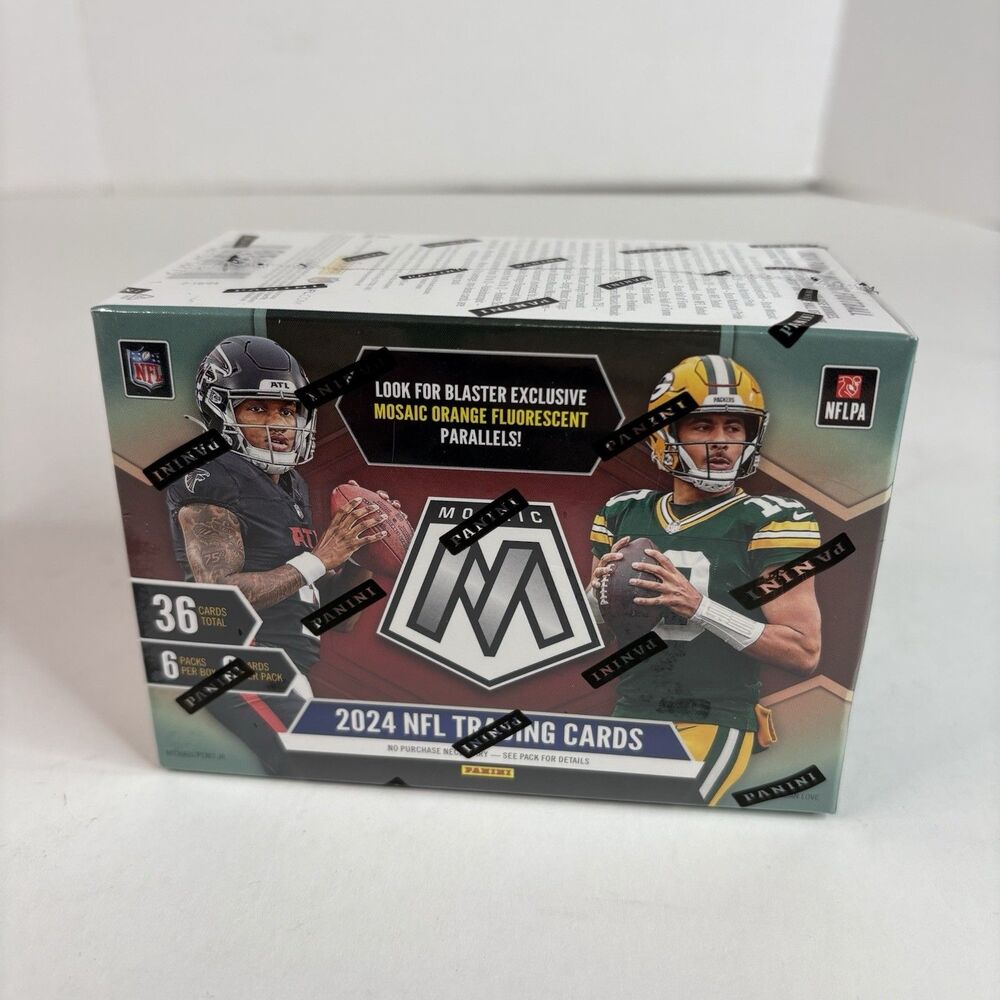 2024 Panini Mosaic Football Blaster Box NFL Trading Cards SEALED NEW 36 Cards - Picture 4 of 7